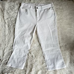 Ralph Lauren Jeans Co. Classic Mid Calf Jeans White Size 6